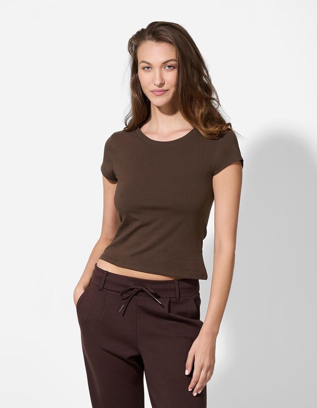 Póló - Pamut - rozsaszin