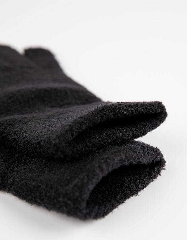 Kesztyű - 2 darabos csomag - fekete