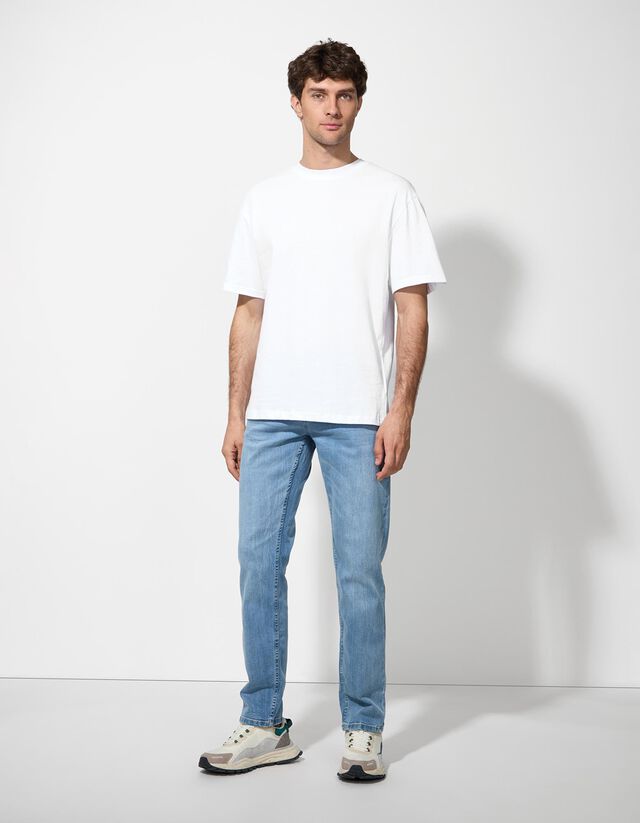 Póló - Túlméretezett fazon - világos barna