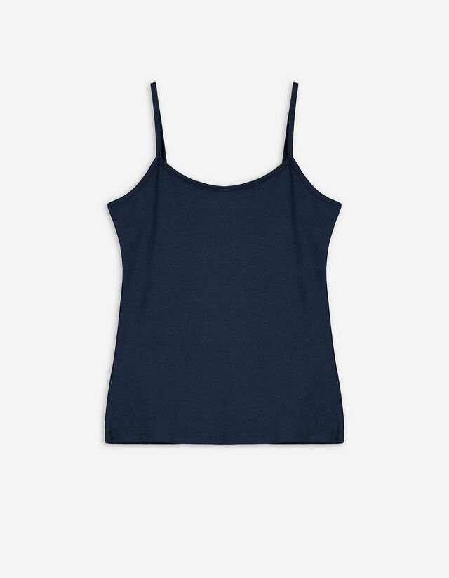 Ujjatlan felső - Spagettipántos - vilagos szurke