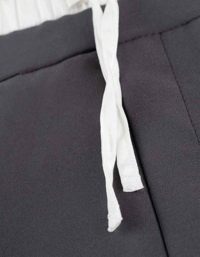 Nadrág - Kétrétegű hatás - sötétszürke