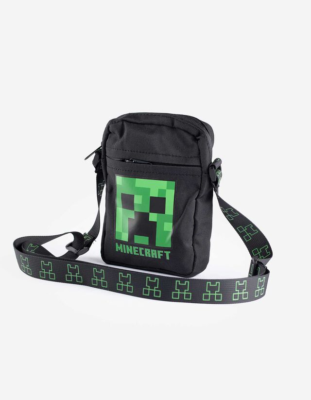 Táska - Minecraft - fekete