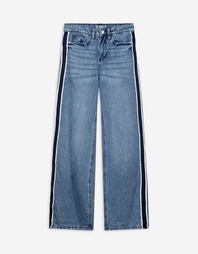 Farmernadrág - Egyenes fazon - vilagoskek