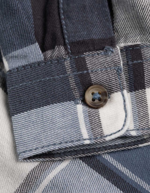 Férfi ing - Keresztpántos táska - vilagoskek