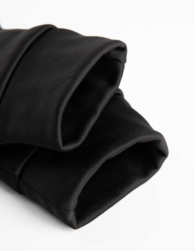 érintőképernyős kesztyűk - Fényvisszaverő - fekete