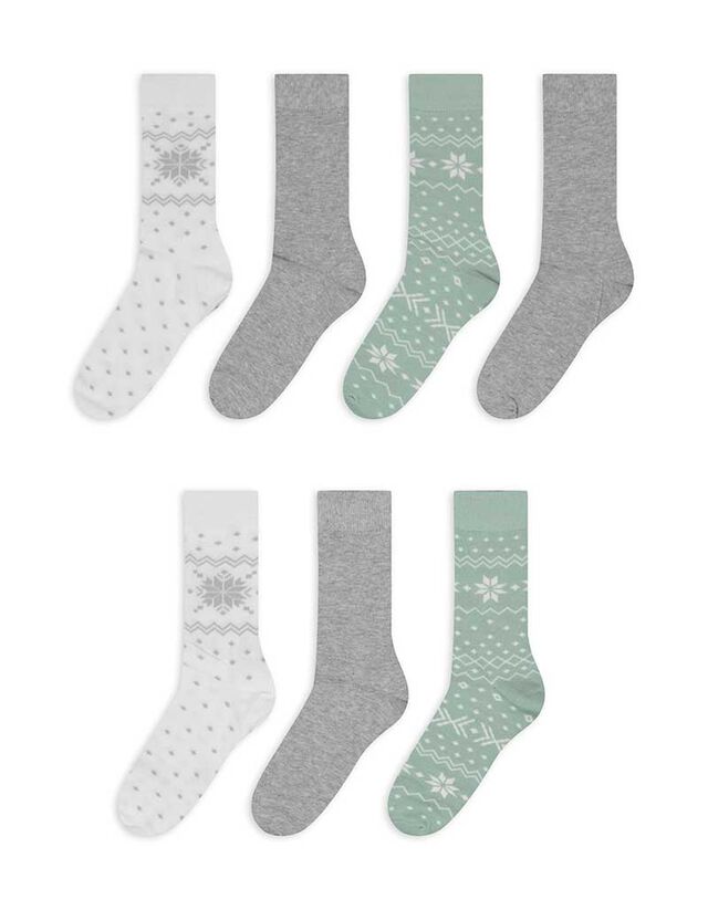 Zokni - 7 db-os csomag