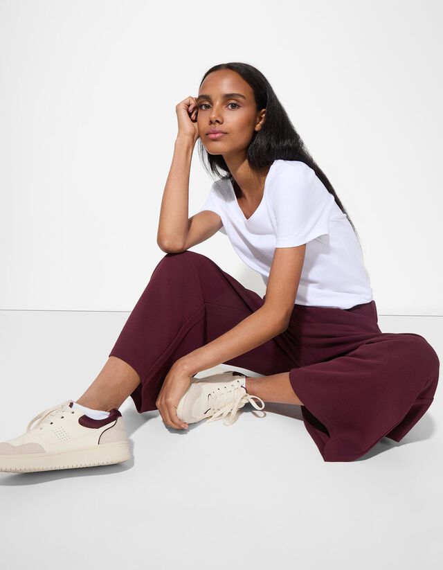 Culotte nadrág - sötétbarna