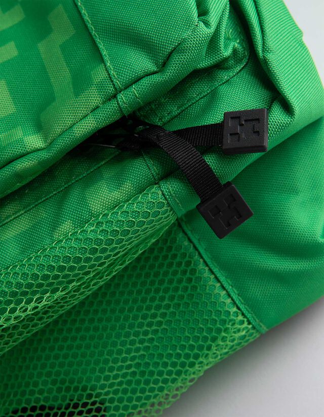 Hátizsák - Minecraft - zöld