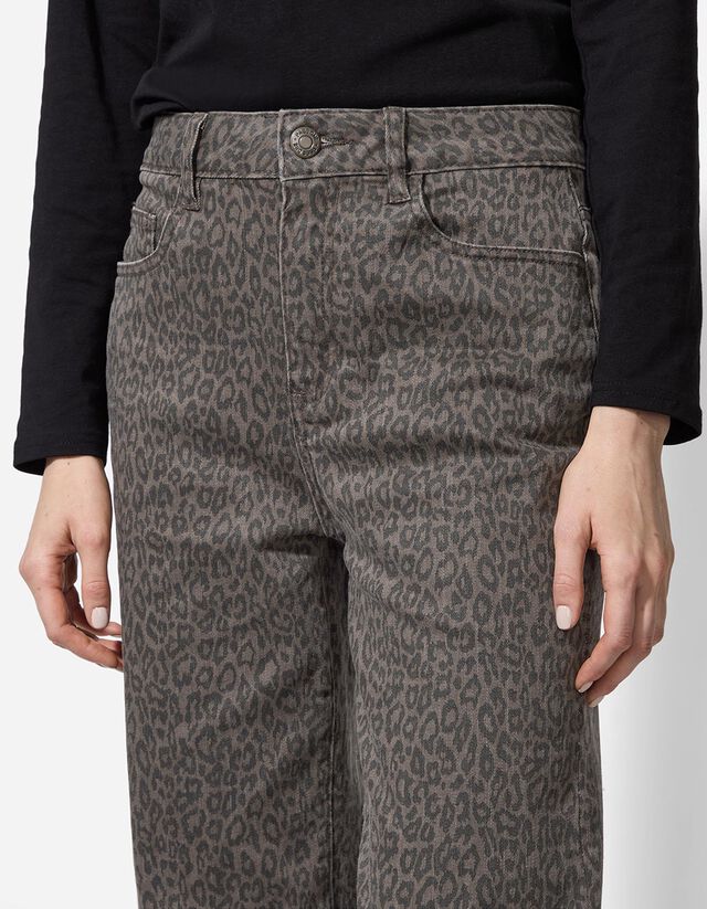 Nadrág - Szűk fazon - sötétbarna