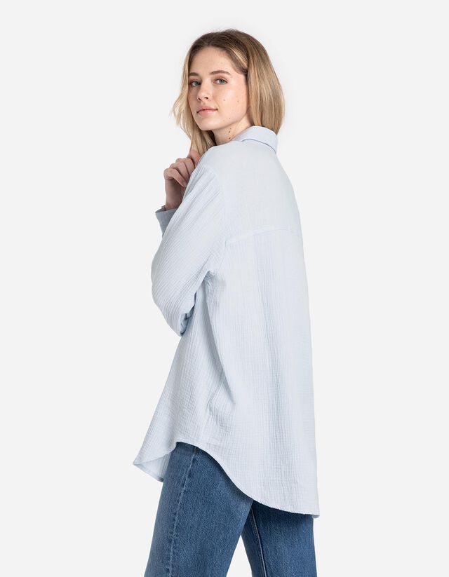 Blúz - Muszlin - vilagos zold