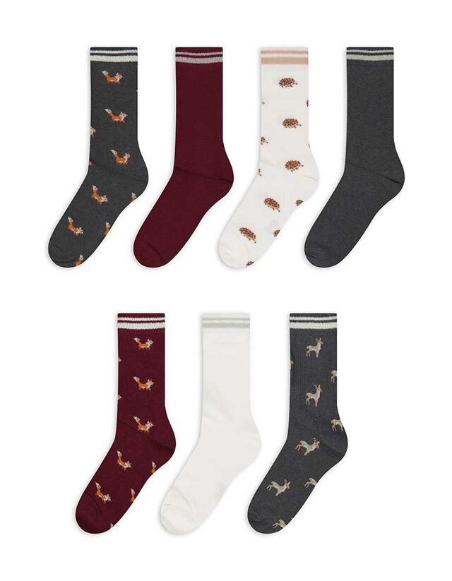 Zokni - 7 db-os csomag