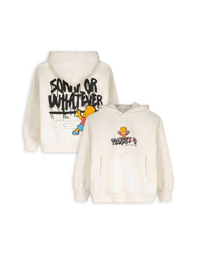 Kapucnis felső - The Simpsons - feher