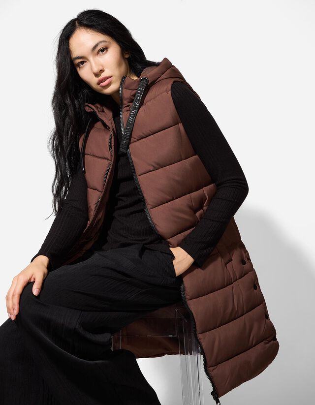 Steppelt mellény - Állítható derék - fekete