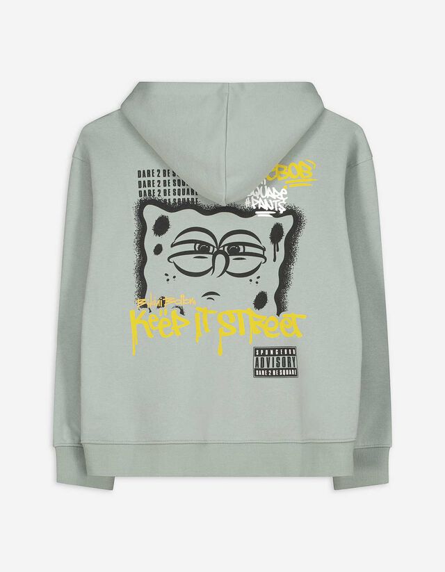 Kapucnis felső - SpongyaBob Kockanadrág - szürke