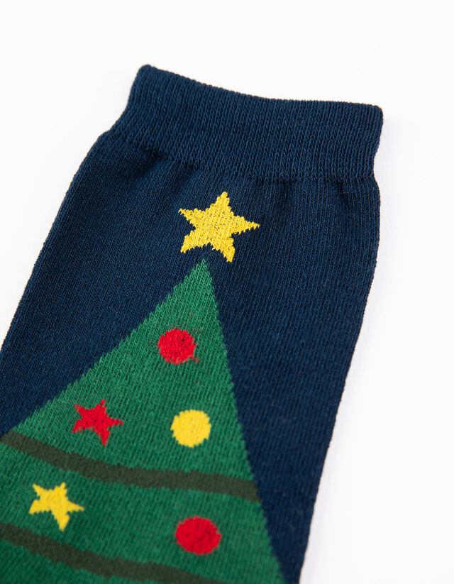 Zokni - Elszórt mintás - sotetkek