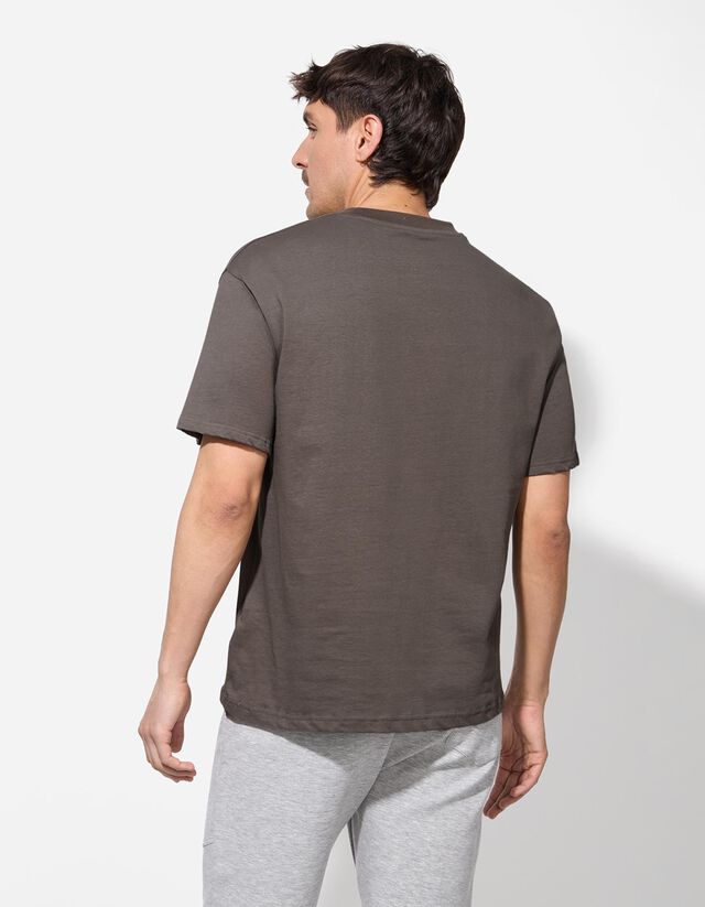 Póló - Túlméretezett fazon - világos barna