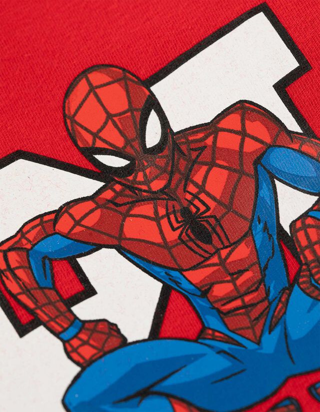 Hosszú ujjú felső - Pókember - piros