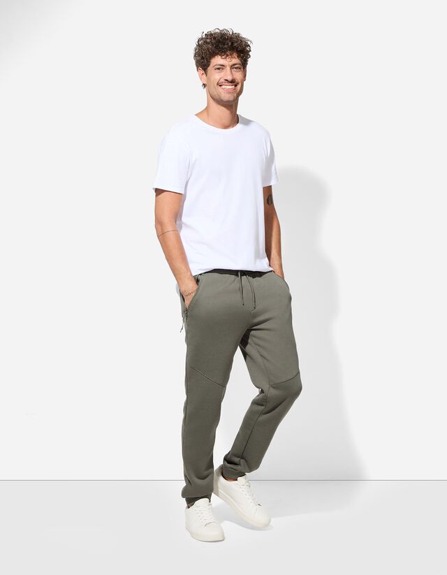 Szabadidőnadrág - Egyszínű - sotetkek