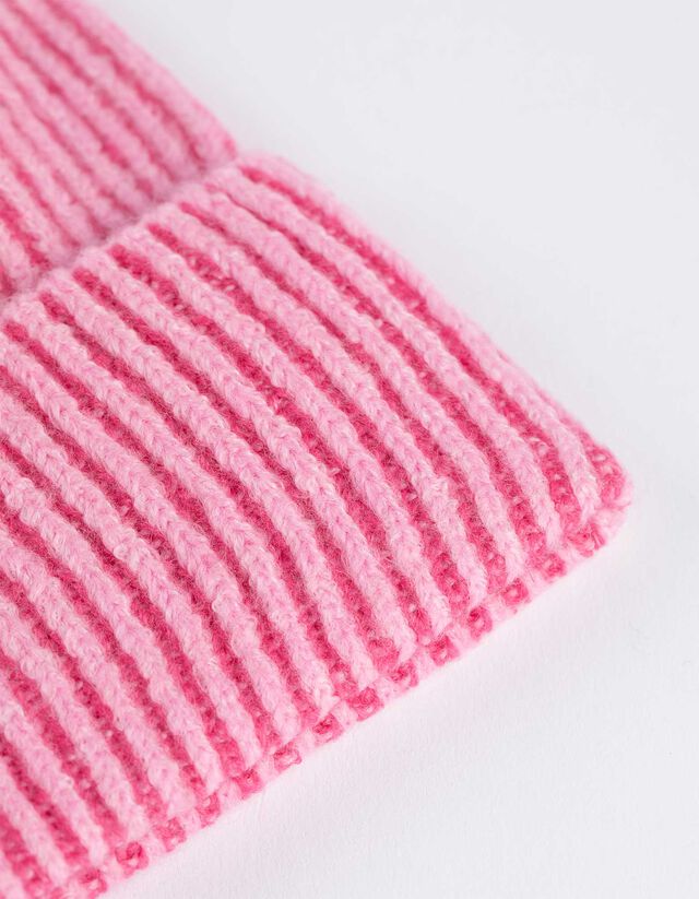 Sapka - Színes blokkolás - rozsaszin