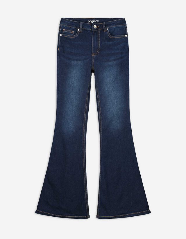 Farmernadrág - Szélesített szabás - sotetkek