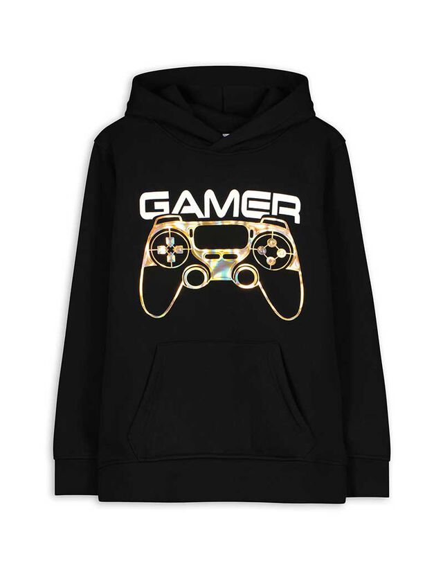 Kapucnis felső - Kapucni - fekete