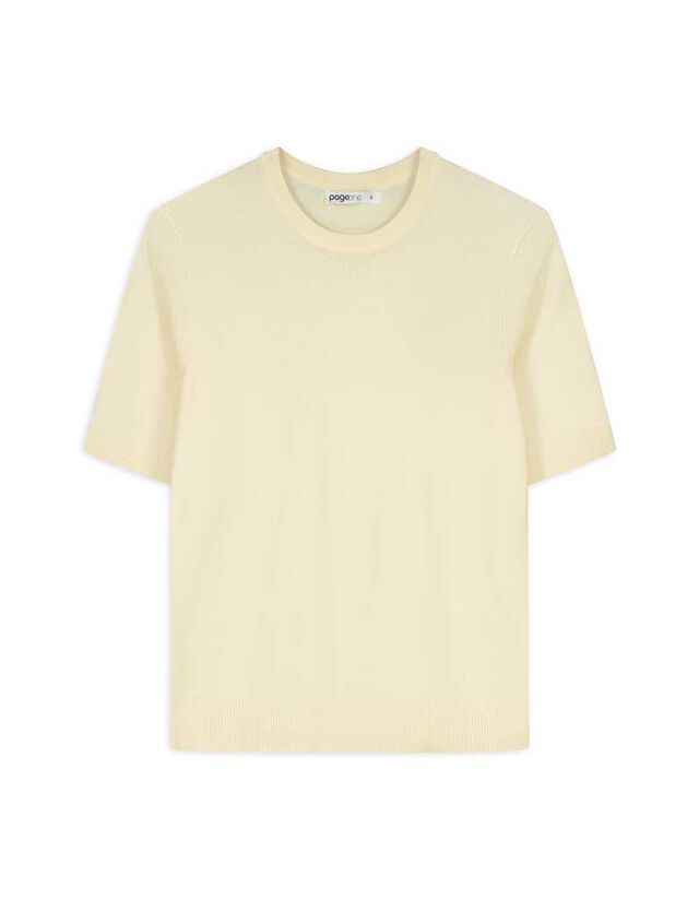 Pulóver - Rövid ujjú - sötétszürke