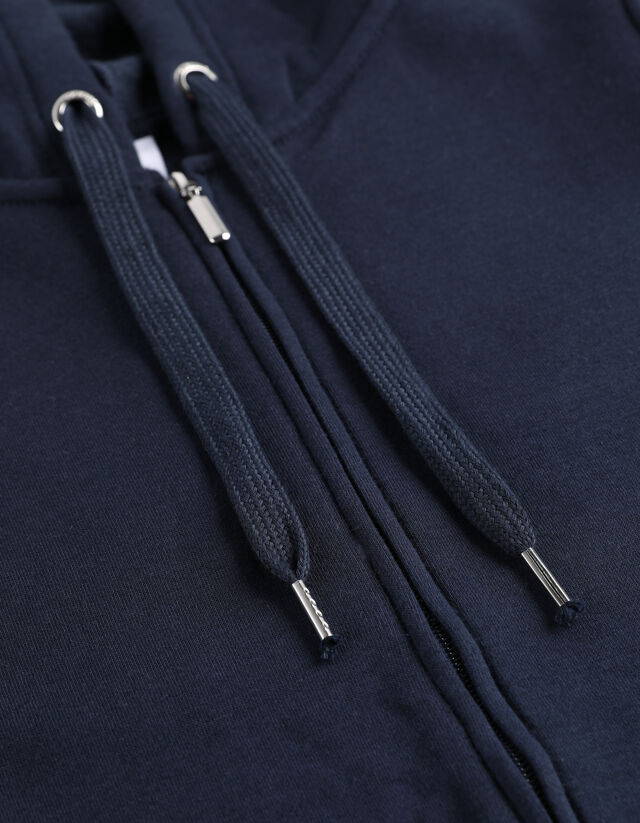 Cipzáros melegítőfelső - Normál fazon - feher