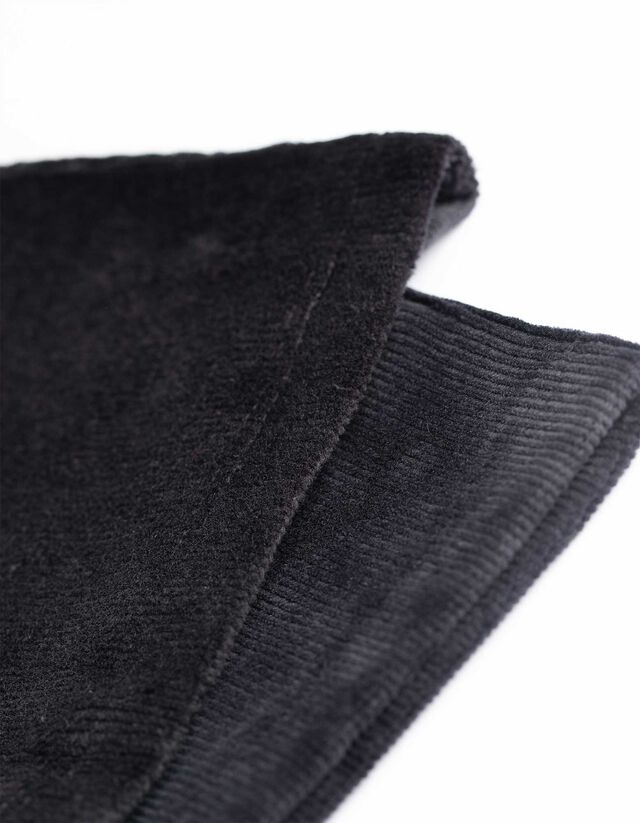 Legging - Kordbársony - fekete