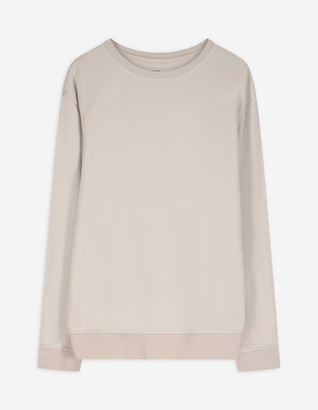 Melegítőfelső - Relax Fit - bézs