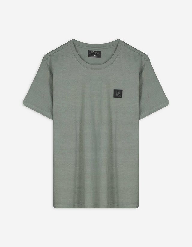 Póló - Felvarró - sötétzöld