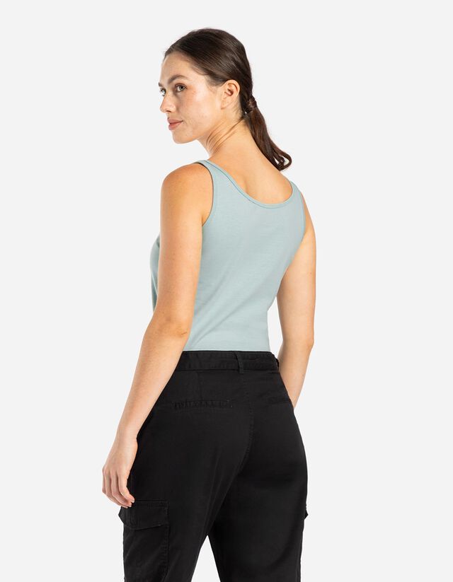 Ujjatlan felső - Sztreccs - sotetkek