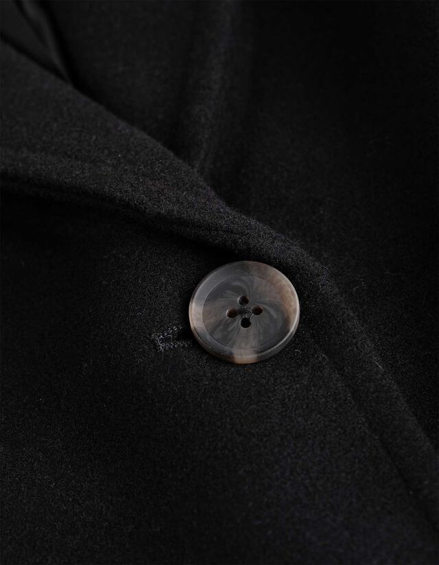 Kabát - Gyapjú megjelenés - barna