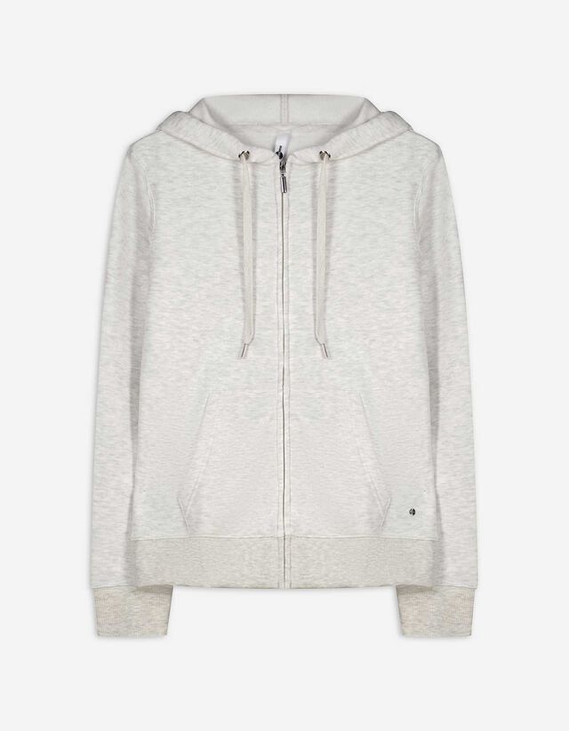 Cipzáros melegítőfelső - Normál fazon - feher