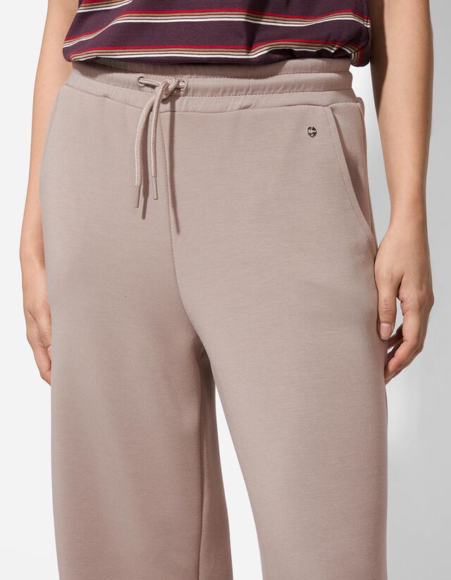 Nadrág - Derekán húzózsinórral - fekete