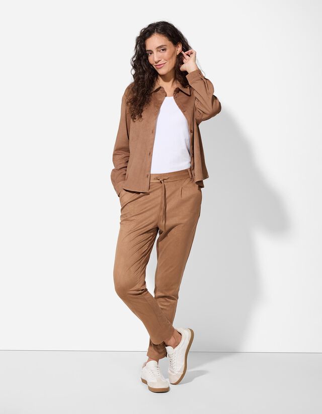 Blúz - Velúr utánzat - sötétzöld