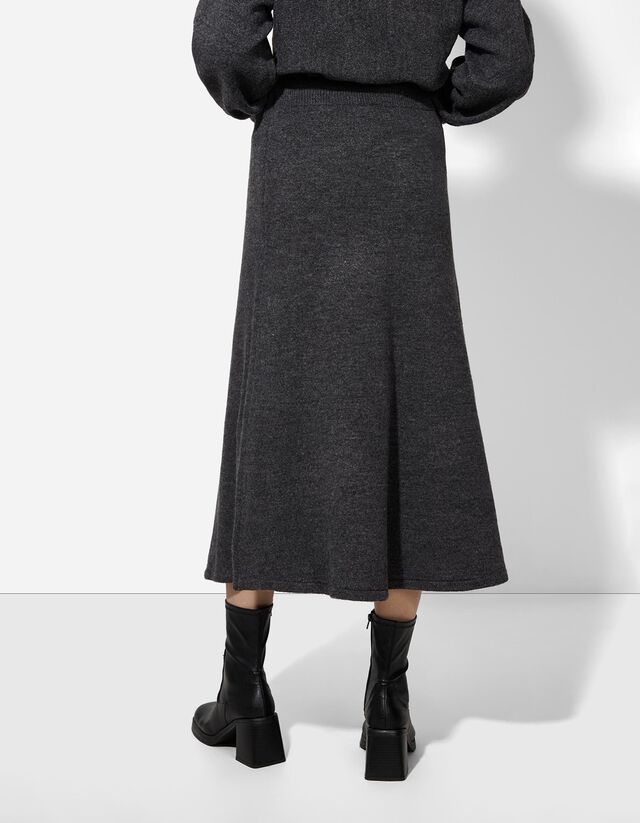 Szoknya - sötétszürke