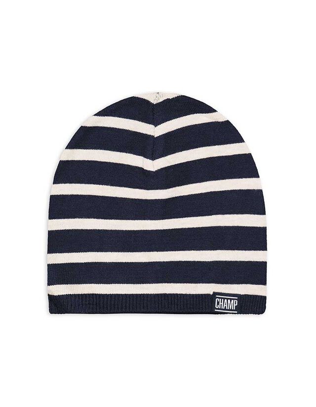 Fejre simuló sapka - Csíkos - szürke