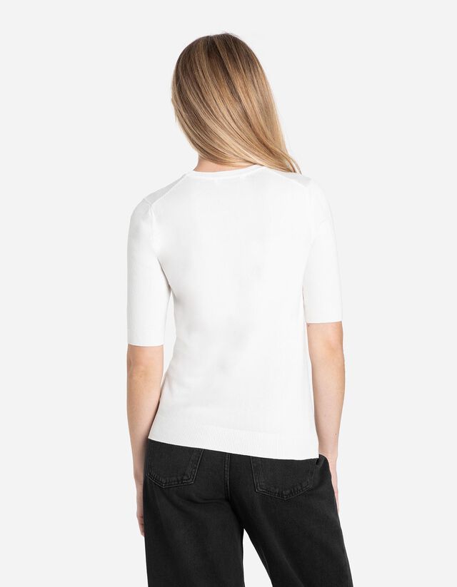 Pulóver - Rövid ujjú - sötétszürke