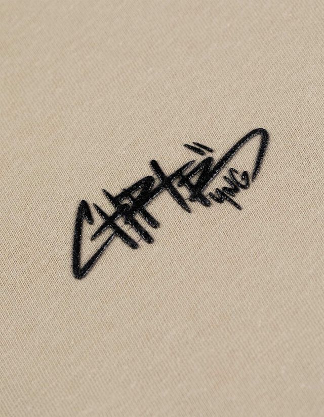 Póló - Nyomott minta - vilagos zold