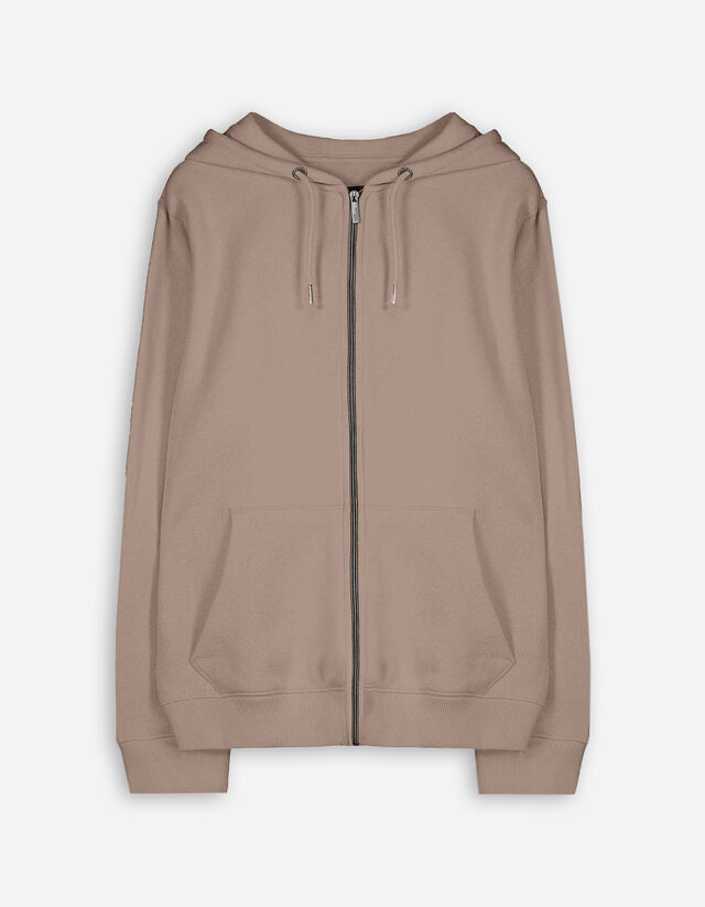 Cipzáros melegítőfelső - Zsinóros kapucni - sotetkek