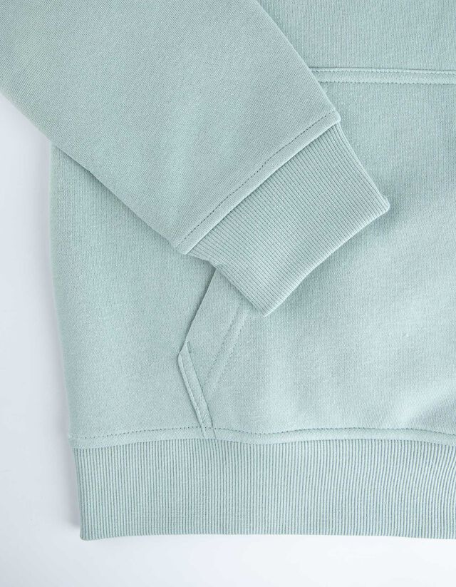 Kapucnis felső - Pamut keverék - sotetkek