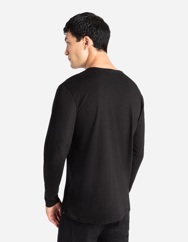 Hosszú ujjú felső - Kerek nyakkivágás - vilagos zold