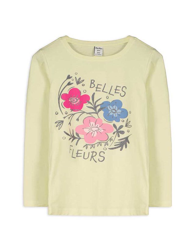 Hosszú ujjú felső - Pamut - vilagos szurke