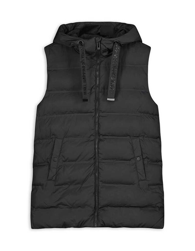 Steppelt mellény - Normál fazon - bézs