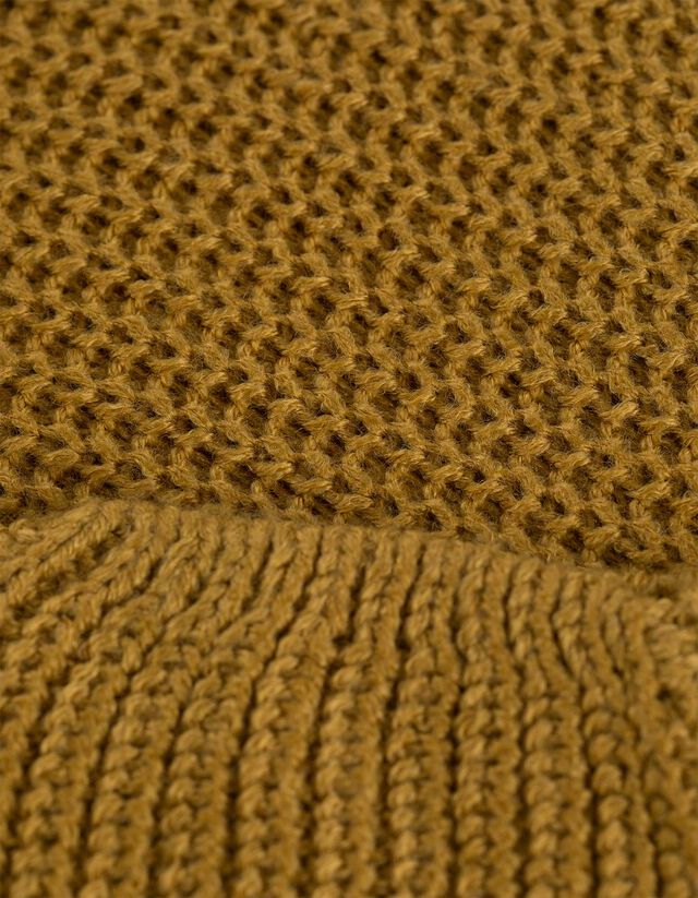 Pulóver - Egyszínű - barna