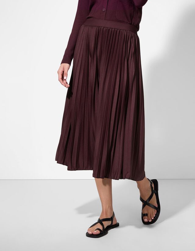 Rakott szoknya - Ráncok - feher