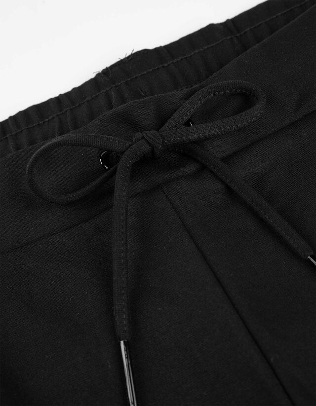 Melegítőnadrág - Zsinóros - fekete