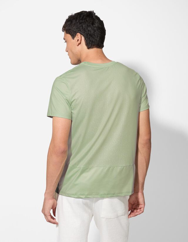 Póló - Színátmenet - vilagos zold