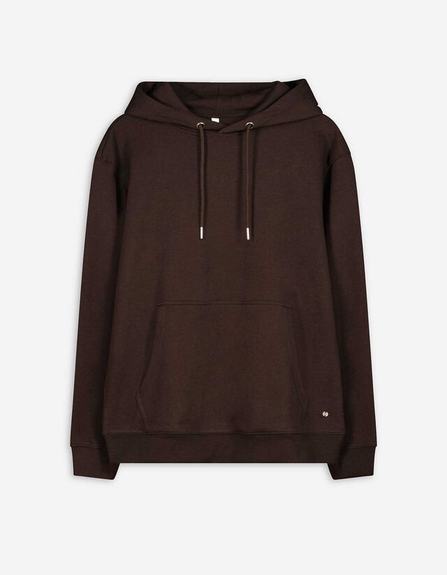 Kapucnis felső - Kapucni - barna