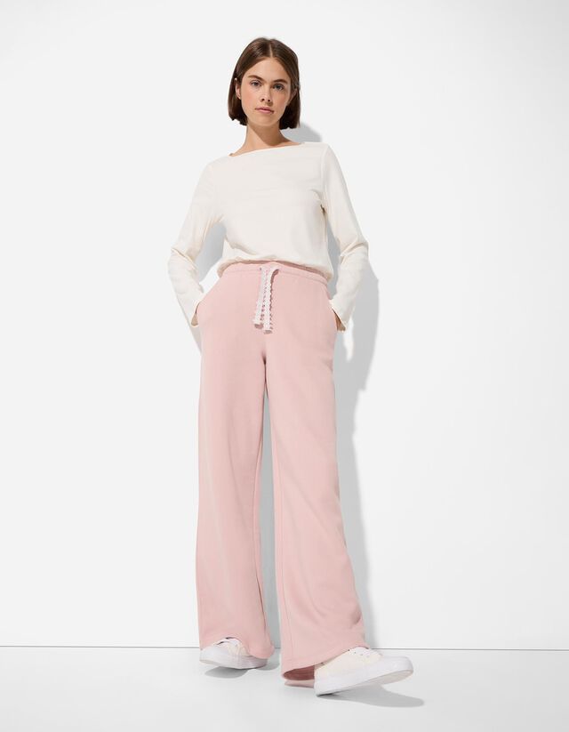 Nadrág - Csipkerátéttel - feher